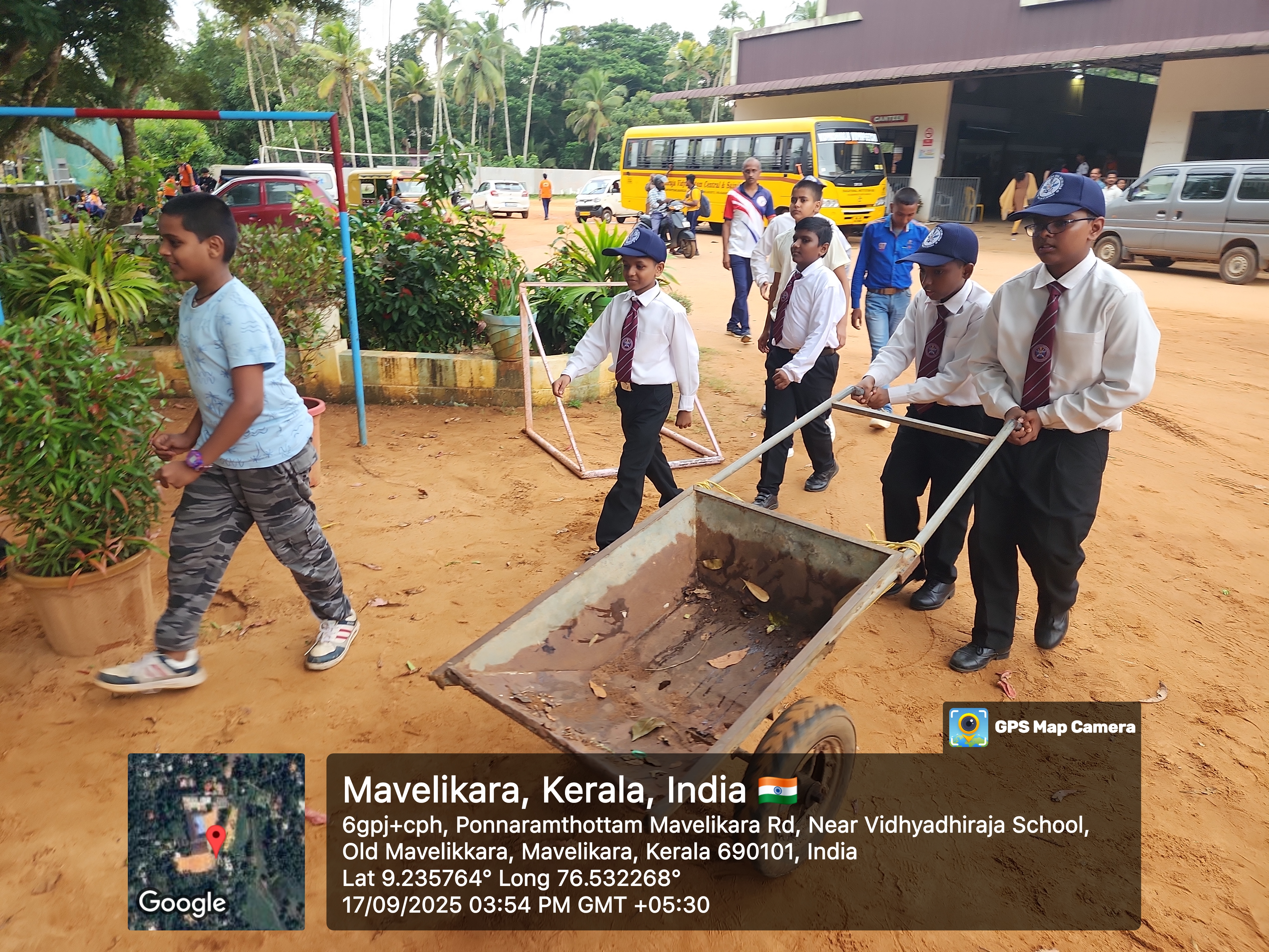 Swachatha Activity — Vidyadhiraja Vidyapeetom Sainik School